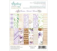 MINTAY Set 24 feuilles 15x20 recto-verso papier scrapbooking - Sweet Home