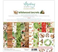 MINTAY Set 24pcs 20x20cm papier scrapbooking double face 240g - Wildwood Secrets