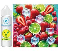MintBerry Bliss - fraise-framboise-citron vert Ice arôme concentré - Vegan - Sasami - 10 ml