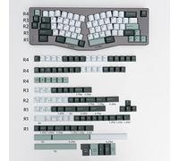 mintcaps Botanical Keycaps Lot de 173 touches Cherry Profile Doubleshot pour claviers mécaniques Cherry MX Gateron 60 % 65 % 70 % 75 % 95 %