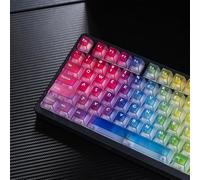 mintcaps Lot de 128 touches transparentes pour clavier mécanique Cherry Gateron MX