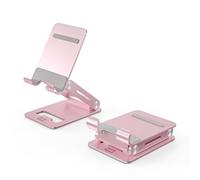 Minthouz Support de téléphone en aluminium compatible avec iPhone 16, 15, 14, 13 Pro Max et plus de téléphones de 11,9 à 20,9 cm (PK)