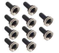 Mintice 10 X 12mm rocker en caoutchouc interrupteur à bascule bouton chapeau botte imperméable Capuchon