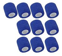 Mintice 10 X Bleu adhésifs Autocollants Bandages adhésifs cohésifs Solide élastique Ruban à Premiers Soins Poignet Ankle Sport 4.5mx5cm