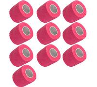 Mintice 10 X rose adhésifs Bandages autocollants adhésifs cohésifs solide élastique ruban à premiers soins poignet ankle sport 4.5mx5cm