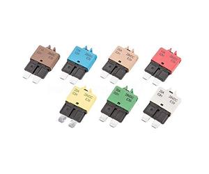 Mintice 12V/24V 25A Manuel Reset moteur de voiture disjoncteur audio en ligne porte fusible lame stéréo de protection réinitialiser le fusible