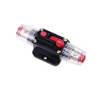 Mintice 12V 60A moteur de voiture disjoncteur audio en ligne porte fusible stéréo de protection réinitialiser le fusible
