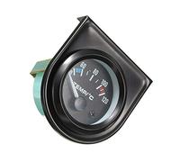 Mintice 2" 52mm Universel Moteur de Voiture Teinte de fumée Len lumière indicateur Mesure de la jauge température de l'eau mètre Celsius