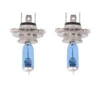 Mintice 2 X Véhicule de Voiture Lumineux H4 100W 6000K Xénon Gaz Halogène Ampoules de Lampe de Projecteur Remplacement Blanc