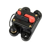 Mintice 200A Disjoncteur pour Voiture Audio Stéréo 12V 24V Portefusible Ligne Porte Fusible Stéréo de Protection Réinitialiser Disjoncteur Intégré Support Système