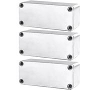 Mintice 3 pièces Pro 1590A style 92x38x31mm boîte à pédale en aluminium boîtier pédale d'effet guitare