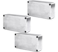 Mintice 3 pièces Pro 1590B style 115x65x35mm boîte à pédale en aluminium boîtier pédale d'effet guitare