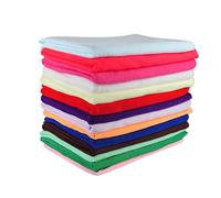 Mintice 70 X 140cm Serviette de Plage en Coton Microfibre des Sports Voyage Camping Gym Vert Green