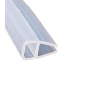Mintice joint de porte de bain paroi de douche joint de fenêtre incurvé forme droite ou incurvée appartement caoutchouc verre bas Météo 6mm 78" pouces Forme de U