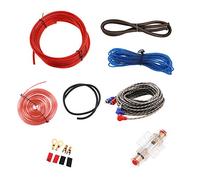 Mintice Kit de Câblage Amplificateur Voiture Subwoofer Audio AMP RCA Câble | d'alimentation Fusible AGU Calibre 8 AWG GA Installation de Fil connecteur Titulaire Automobile Van