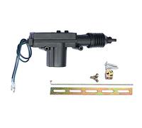 Mintice™ Voiture noire Plastique universel à toute épreuve Puissance Actionneur de serrure de porte 2 fils 12V Centralisee Telecommande Porte