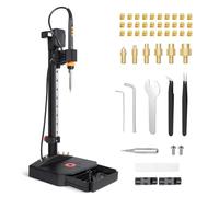 Mintion Nutopress Pro Ensemble de chauffage vertical, outil d'insertion, soudure 90W, 30 embouts filetés en laiton M2-M8 & pointe Heat-Set, compatible avec PLA, ABS, PETG, pour composants imprimés 3D