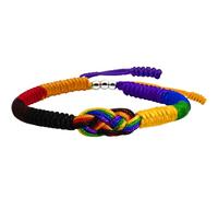 mintolex Bracelet de fierté réglable pour homme et femme - Bracelet arc-en-ciel - Corde de surfeur - Gay, lesbienne, trans bisexuel, LGBT - Pour parade du mois de la fierté - Communauté LGBTQ, 6