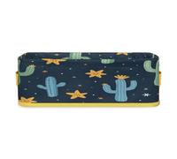 Mintoprints Paniers à papier toilette en forme de cactus pour salle de bain, panier à papier de rangement en tissu pour réservoir de toilettes, petit panier décoratif avec poignée pour l'organisation