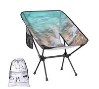 Mintoprints Starfish Ocean Chaise de camping pliante légère portable compacte pour l'extérieur, les voyages, la plage, la randonnée