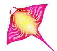 Mint's Colorful Life Cerf-Volant Devil Fish pour Enfant et Adulte (Rose)