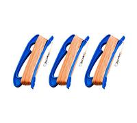 Mint's Colorful Life Cerf-Volant Ligne avec poignée de cerf-Volant, Cordes de Kite Bobine Enrouleur avec 100 m Durable Ligne, connecteur prêt, Parfait Kite Accessoires, 3 pièces