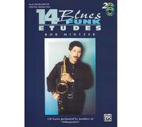 Mintzer Bob - 14 Blues & Funk Etudes Sax Alto And Baritone + 2 CD