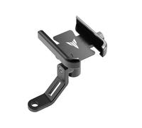 MINUCIANCOR Support de téléphone sur Guidon de Moto pour MT01 MT09 MT07 MT10 MT03 Support pour Téléphone Portable en Aluminium pour Vélo GPS pour Guidon Moto(O-2)