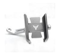 MINUCIANCOR Support Téléphone Vélo Moto Scooter pour MT03 MT07 MT09 MT10 MT25 MT 03 07 09 Support pour Téléphone Portable pour Moto Navigateur GPS pour Rétroviseur pour Guidon(Mirror Silver-MT)