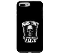 Minuit, C'est Quand Je me Sens Vivante pour Les Fans d'horreur Coque pour iPhone 7 Plus/8 Plus