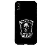 Minuit, C'est Quand Je me Sens Vivante pour Les Fans d'horreur Coque pour iPhone XS Max