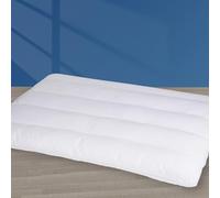 MINUPWELL Petit Oreiller Ultra Plat pour Dormir, 45,7 x 33 cm, Rembourrage en Fibre 7D, 100% Coton, Mini Oreiller de Voyage, 6,3 cm