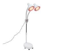 MINUS ONE Lampe chauffante infrarouge lointain de 275 W, double tête, pour physiothérapie, instrument de santé, soulagement musculaire, soulagement du froid et favorise la circulation sanguine avec