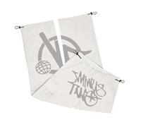 Minus Two Cargo Y2K Pantalon cargo pour homme, Harajuku, en denim, avec imprimé, ample, coupe droite, à jambes larges, style rock, hip-hop 2024, jeans baggy, pour les loisirs et le streetwear, Blanc.,