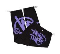 Minus Two Cargo Y2K Pantalon cargo pour homme | Jean baggy hip hop | Vintage graffiti imprimé, coupe ample, en denim, style hipster, pantalon de danse de rue, pantalon de skateboard, pantalon de