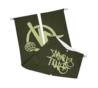 Minus Two Pantalon cargo pour homme Y2k - Jean baggy streetwear - Pantalon de loisirs Hip Hop 2024 Harajuku - Pantalon de jogging large - Pantalon droit, Vert armée., S