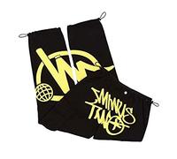 Minus Two Pantalon cargo Y2K, unisexe, style baggy, style hip-hop 2024, pantalon Harajuku en denim, coupe droite, à jambes larges, jaune, XL