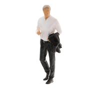 Minuscule échelle Diorama peinte Figure homme avec costumes personnages Building Accs Style 4