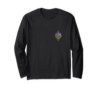 Minuscule Fleur Sauvage Floral Minimal Nature Botanique Manche Longue