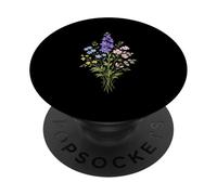 Minuscule Fleur Sauvage Floral Minimal Nature Botanique PopSockets PopGrip Adhésif