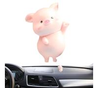 Minuscules cochons miniatures, de petits cochons de dessin animé,Figurines de cochons miniatures de jardin en résine, jouets d'animaux amusants | Décoration de gâteau créative imperméable, poup