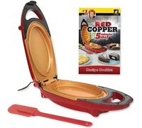 Minute Cooker + Spatule - Cuiseur électrique avec surface anti-adhésive en céramique renforcée