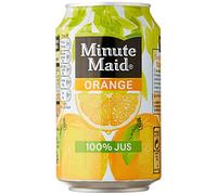 Minute Maid cannettes Orange 33 cl Pack de 6 - Lot de 2