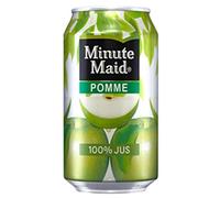 MINUTE MAID Lot de 24 Canette pomme 33 cl