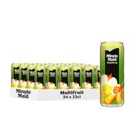 Minute Maid Multifruit, Jus de Fruits, 33cl, Pack de 24 Canettes