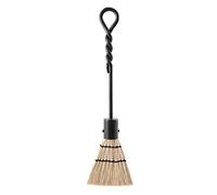 Minuteman International Poignée en Corde Simple, Mini Brosse pour cheminée, Mini 45,7 cm, Noir