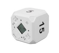 Minuterie à Induction Gyroscope Cube Timer Gestion du Temps et Concept de Temps de Culture Convient pour L'apprentissage de la Cuisine Yoga au Bureau Minuterie Compacte et Légère
