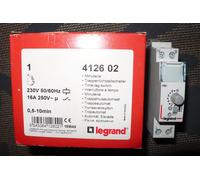Legrand 4 126 02 Minuterie modulaire 230V 50Hz 16A 0,5-10mn. 412602