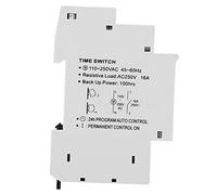 Minuterie Analogique Mécanique 1P, Programmable sur Rail DIN, 15 Minutes 24 Heures, Contrôleur de Minuterie Mécanique 220V