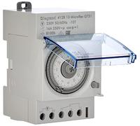 Interrupteur horaire analogique modulaire programmable manuel journalier avec ré